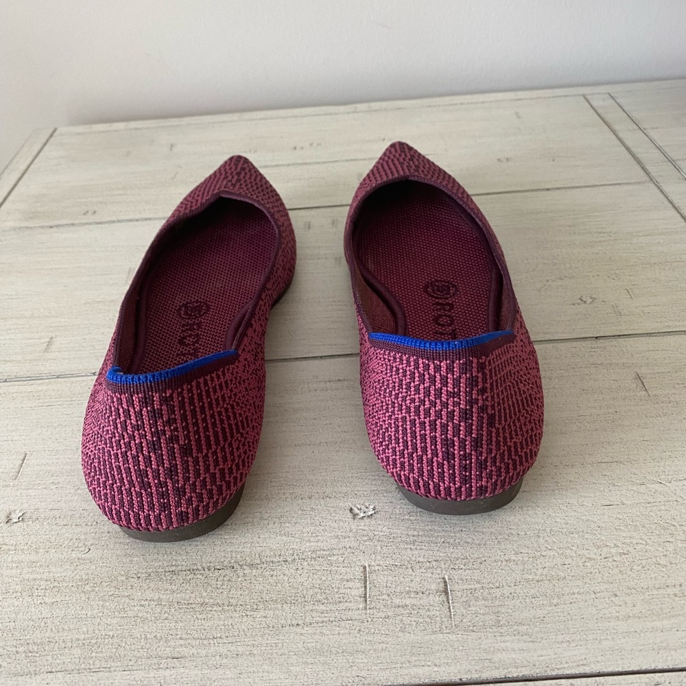 Rothy’s Women’s Retired Print Fig Python The Poin… - image 4